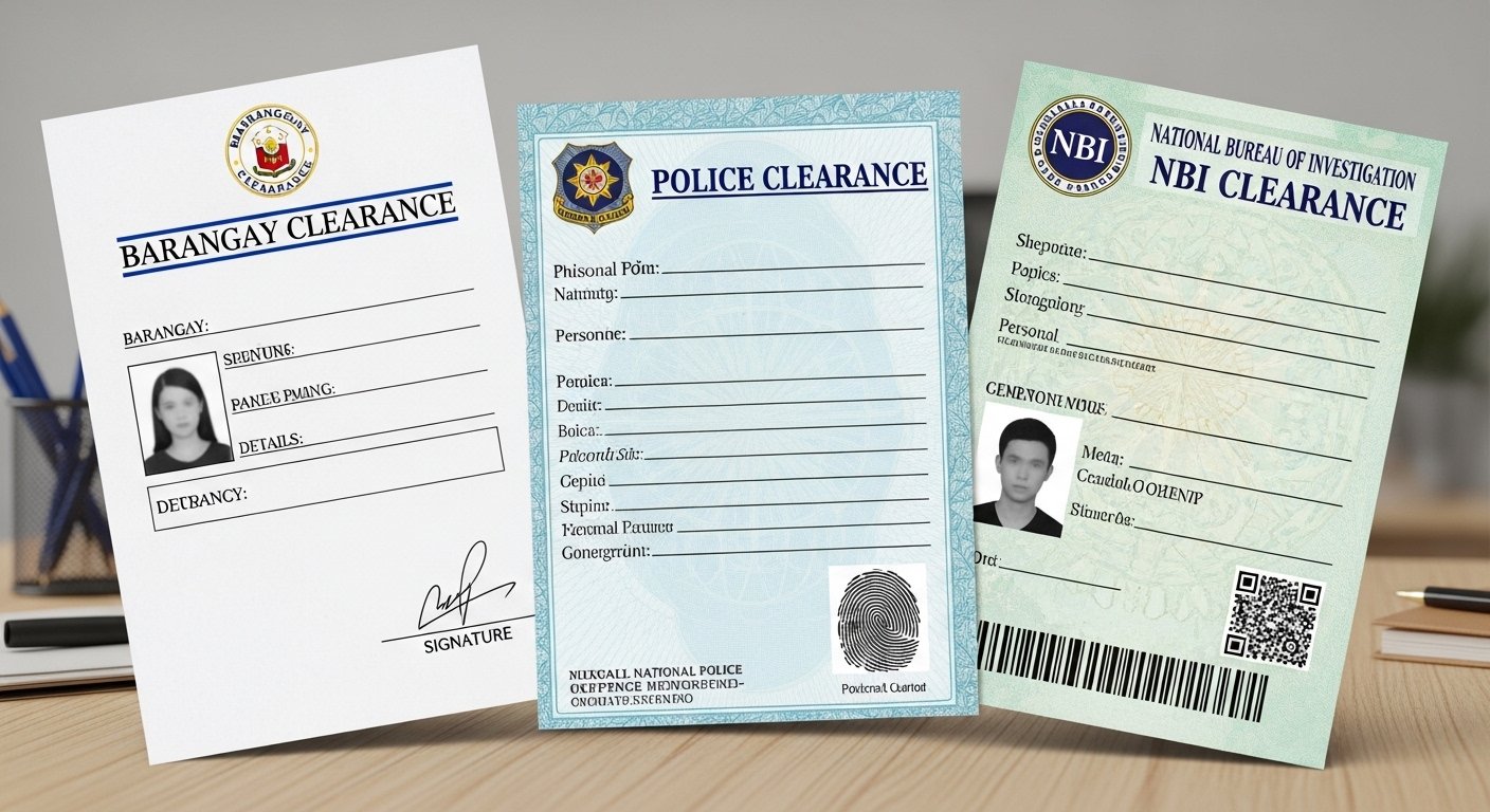 Barangay Clearance vs Police and NBI Clearance What’s the Difference