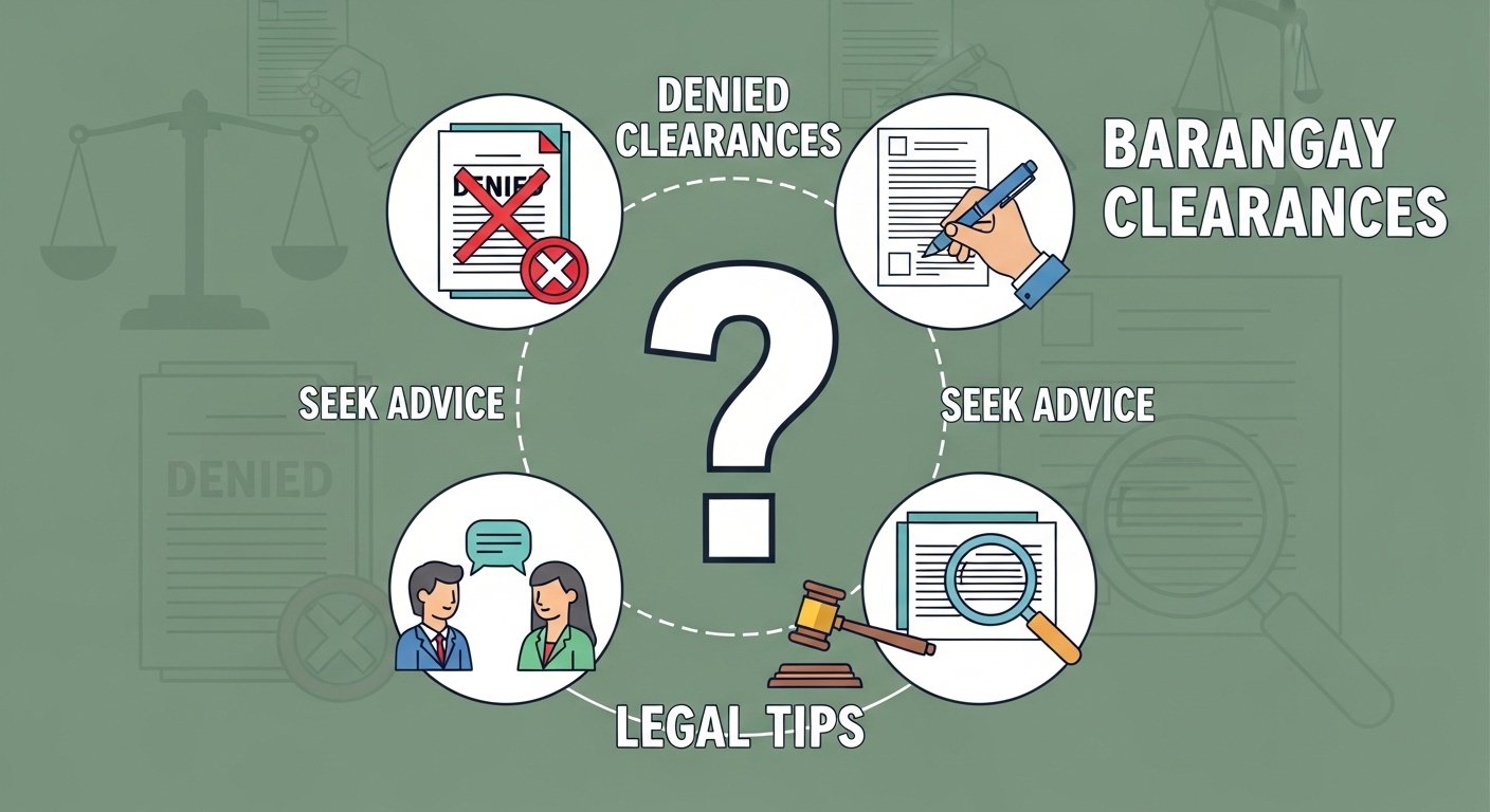 Legal Tips What to Do If Your Barangay Clearance Is Denied