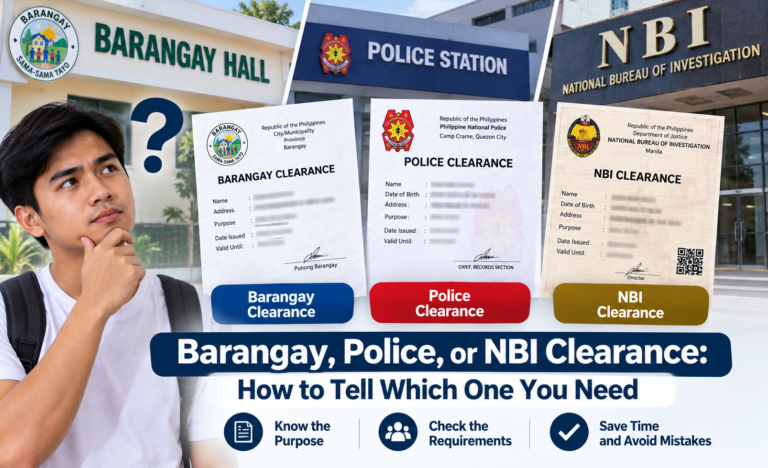Barangay Clearance Fee in the Philippines